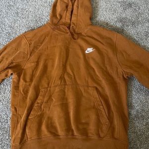 Burnt Orange Unisex Nike Hoodie